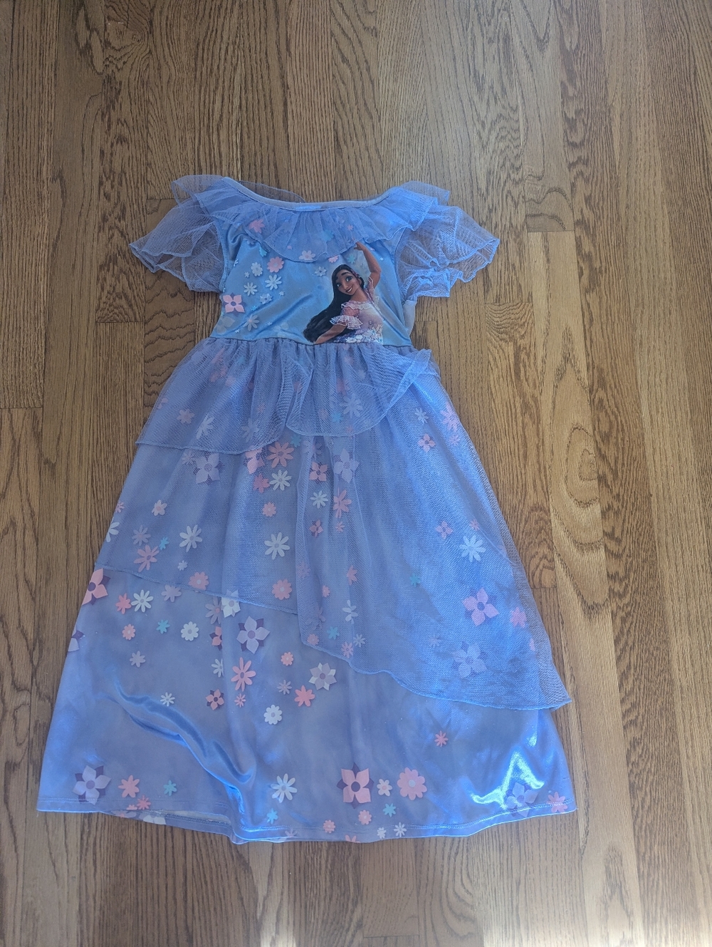 Disney Encanto Dress Purple Girls Small Size 6 Flame Resistant Toddler Play